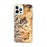 Custom iPhone 12 Pro Max Longs Peak Colorado Map Phone Case in Ember