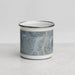 Front View Custom Longview Washington Map Enamel Mug in Afternoon