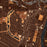 Longview Washington Map Print in Ember Style Zoomed In Close Up Showing Details