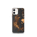 Custom Lopez Island Washington Map Phone Case in Ember
