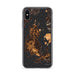 Custom Lopez Island Washington Map Phone Case in Ember