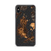 Custom Lopez Island Washington Map Phone Case in Ember