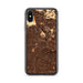 Custom Los Angeles California Map Phone Case in Ember