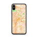 Custom Los Angeles California Map Phone Case in Watercolor