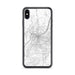 Custom Louisville Kentucky Map Phone Case in Classic