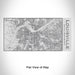 Rendered View of Louisville Kentucky Map Engraving on 17oz Stainless Steel Insulated Cola Bottle