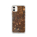 Custom Louisville Kentucky Map Phone Case in Ember