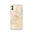 Custom Louisville Kentucky Map Phone Case in Watercolor