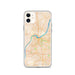 Custom Louisville Kentucky Map Phone Case in Watercolor