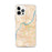 Custom Louisville Kentucky Map iPhone 12 Pro Max Phone Case in Watercolor