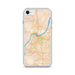 Custom Louisville Kentucky Map iPhone SE Phone Case in Watercolor