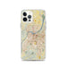 Custom Louisville Kentucky Map iPhone 12 Pro Phone Case in Woodblock