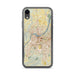 Custom Louisville Kentucky Map Phone Case in Woodblock