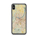 Custom Louisville Kentucky Map Phone Case in Woodblock
