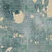 Loveland Colorado Map Print in Afternoon Style Zoomed In Close Up Showing Details