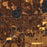 Loveland Colorado Map Print in Ember Style Zoomed In Close Up Showing Details