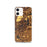 Custom Loveland Colorado Map iPhone 12 Phone Case in Ember