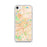 Custom iPhone SE Lowell Massachusetts Map Phone Case in Watercolor