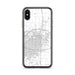 Custom Lubbock Texas Map Phone Case in Classic