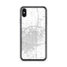 Custom Lubbock Texas Map Phone Case in Classic