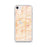 Custom Lubbock Texas Map iPhone SE Phone Case in Watercolor
