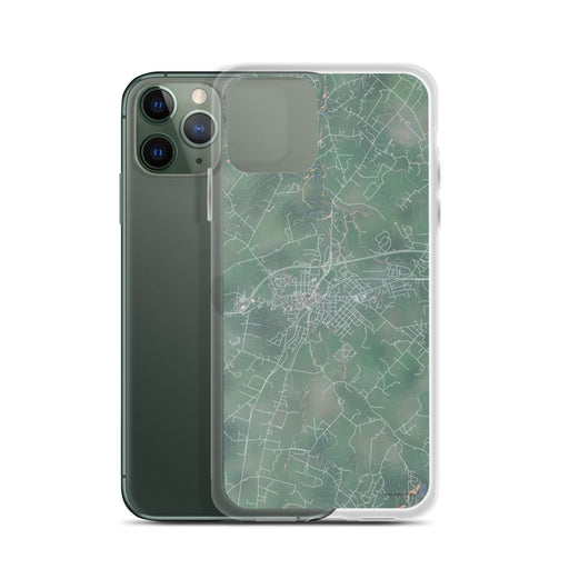 Custom Luray Virginia Map Phone Case in Afternoon