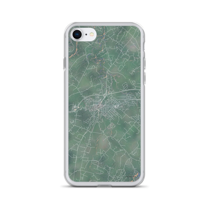 Custom iPhone SE Luray Virginia Map Phone Case in Afternoon