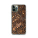 Custom Lynchburg Virginia Map Phone Case in Ember