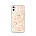 Custom Lynchburg Virginia Map Phone Case in Watercolor