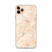 Custom Lynchburg Virginia Map Phone Case in Watercolor