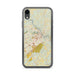 Custom Lynchburg Virginia Map Phone Case in Woodblock