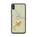 Custom Lynchburg Virginia Map Phone Case in Woodblock