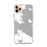 Custom iPhone 11 Pro Max Mackinac Straits Michigan Map Phone Case in Classic