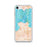 Custom iPhone SE Mackinaw City Michigan Map Phone Case in Watercolor