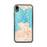 Custom iPhone XR Mackinaw City Michigan Map Phone Case in Watercolor