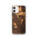 Custom Macon Georgia Map iPhone 12 Phone Case in Ember
