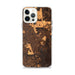 Custom Macon Georgia Map iPhone 12 Pro Max Phone Case in Ember