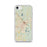 Custom Macon Georgia Map iPhone SE Phone Case in Woodblock