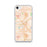 Custom iPhone SE Madera California Map Phone Case in Watercolor