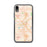 Custom iPhone XR Madera California Map Phone Case in Watercolor