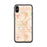 Custom iPhone X/XS Madera California Map Phone Case in Watercolor