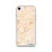 Custom Madison Alabama Map Phone Case in Watercolor