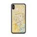 Custom Madison Alabama Map Phone Case in Woodblock