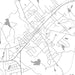 Madison Georgia Map Print in Classic Style Zoomed In Close Up Showing Details