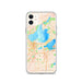 Custom Madison Wisconsin Map Phone Case in Watercolor
