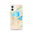 Custom Madison Wisconsin Map iPhone 12 Phone Case in Watercolor