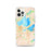 Custom Madison Wisconsin Map iPhone 12 Pro Phone Case in Watercolor