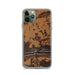Custom iPhone 11 Pro Magazine Arkansas Map Phone Case in Ember