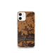 Custom iPhone 12 mini Magazine Arkansas Map Phone Case in Ember