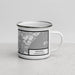 Right View Custom Malden Massachusetts Map Enamel Mug in Classic